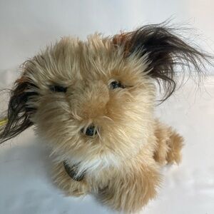 Dakin Benji Plush Dog Terrier 11” Stuffed Animal Metal Tag Collar 1978 Vintage